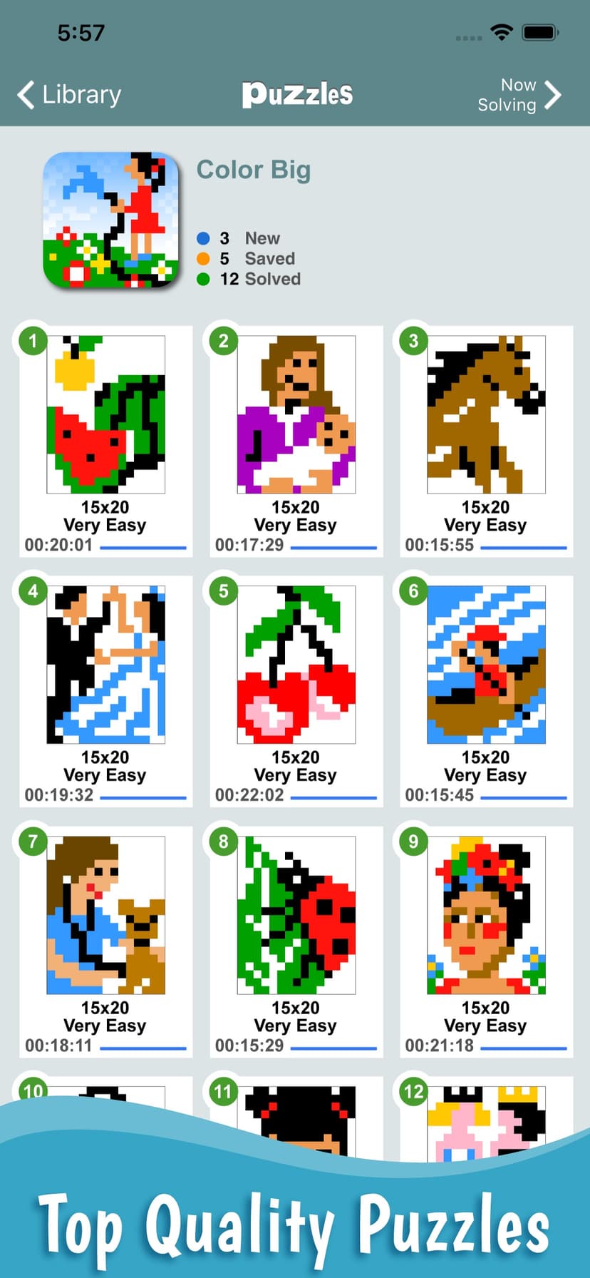 Pic-a-Pix: Nonogram Color screenshot 4 - screenshot