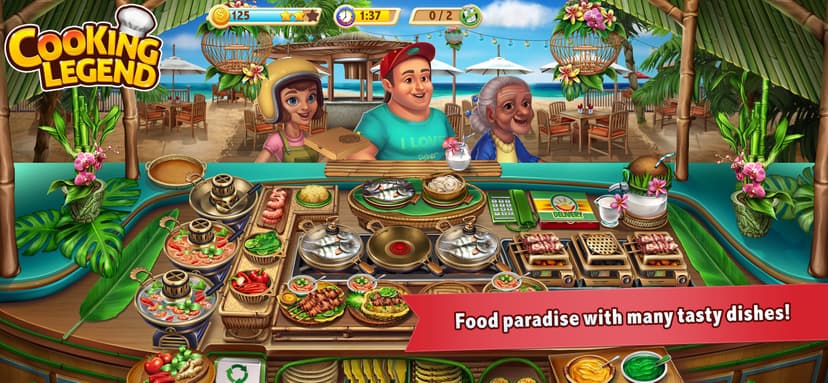 Cooking Legend Restaurant Game screenshot 3 - screenshot