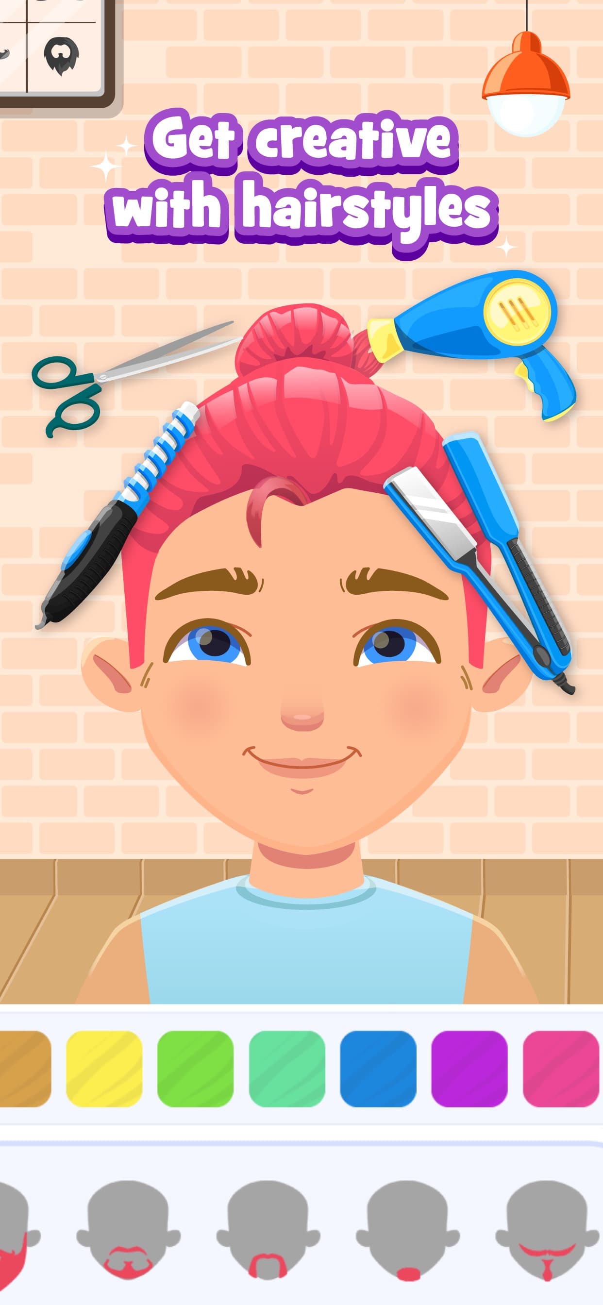Kids Makeup Games & Hair Salon screenshot 5 - screenshot