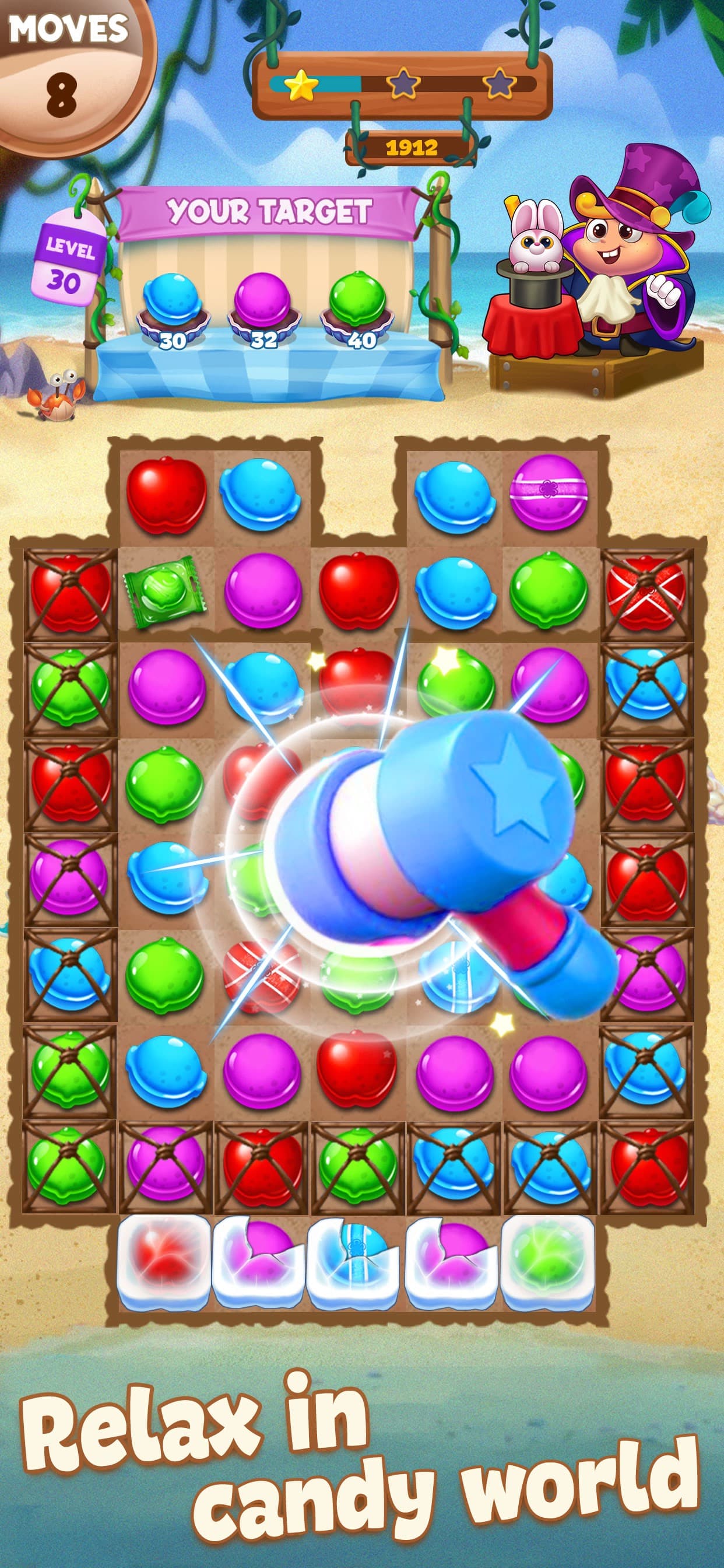 Candy Fruit : Match 3 Game screenshot 2 - screenshot