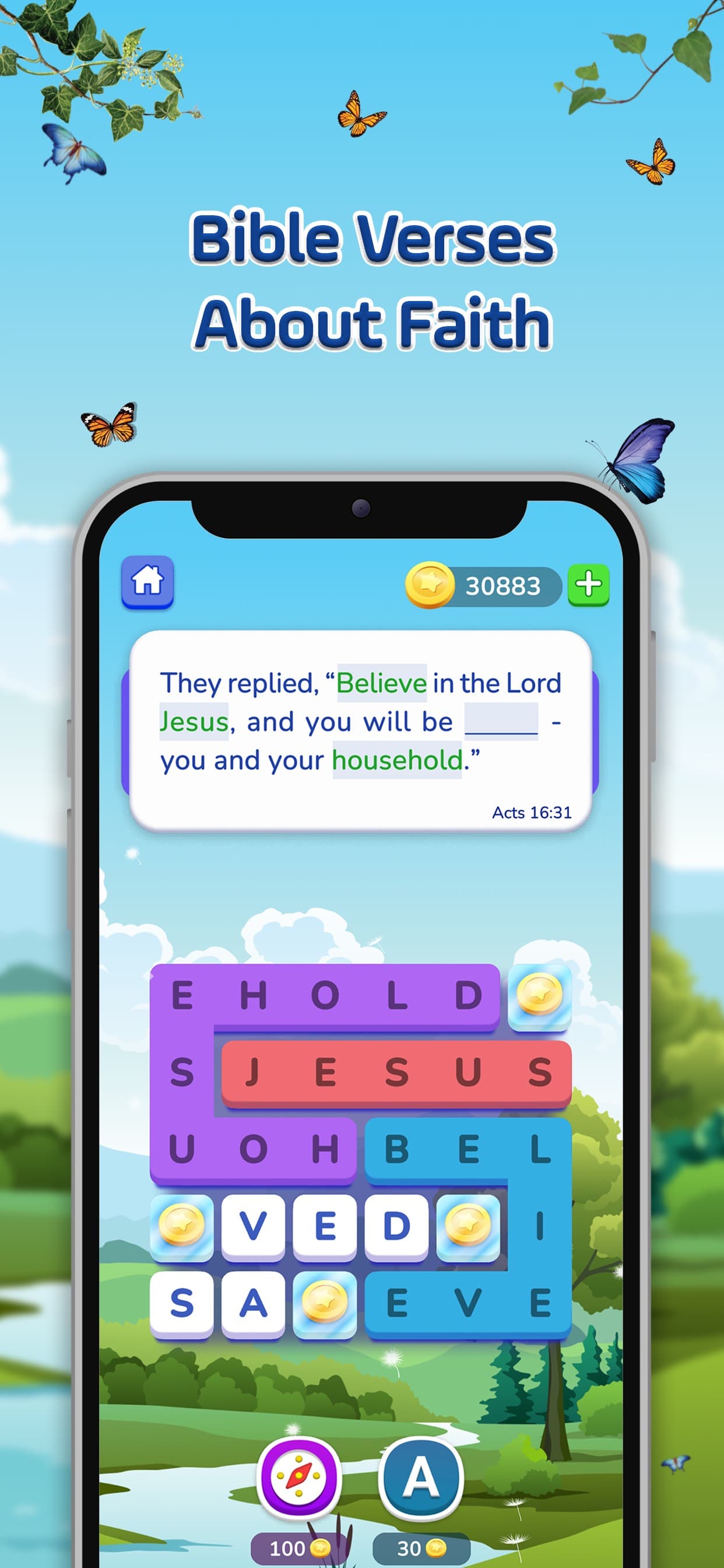 Bible Crossword Games screenshot 9 - screenshot