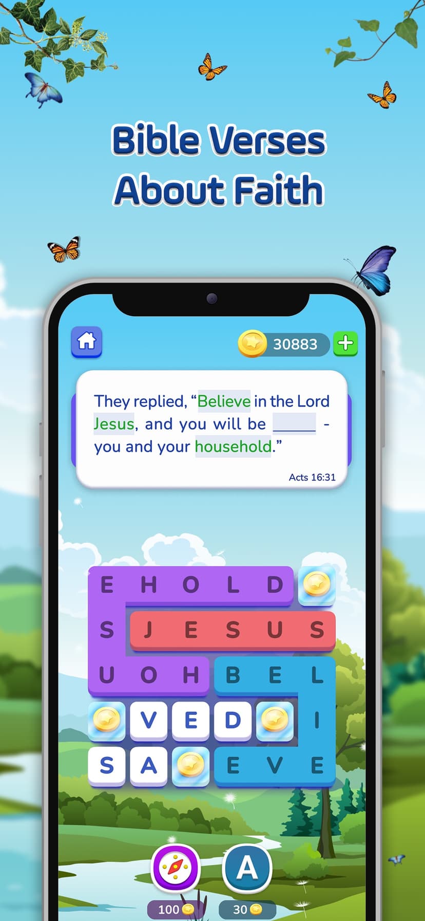 Bible Crossword Games screenshot 9 - screenshot