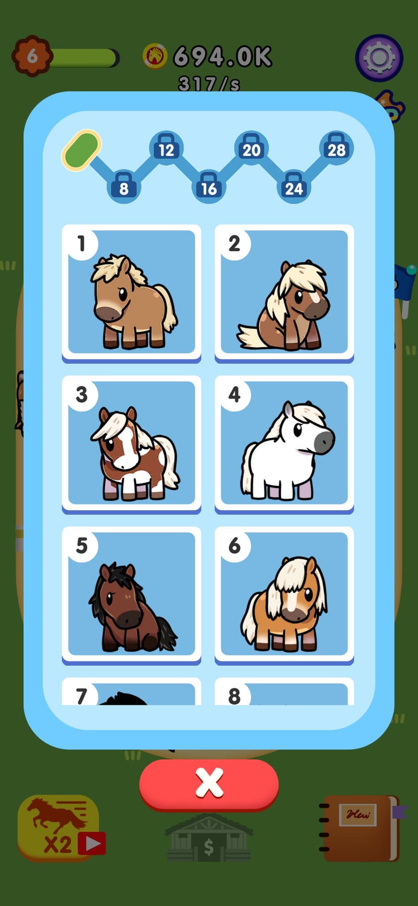 Idle Horse Racing screenshot 3 - screenshot
