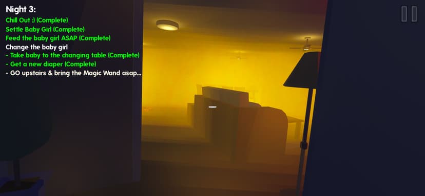Baby Girl In Yellow House 3D screenshot 2 - screenshot