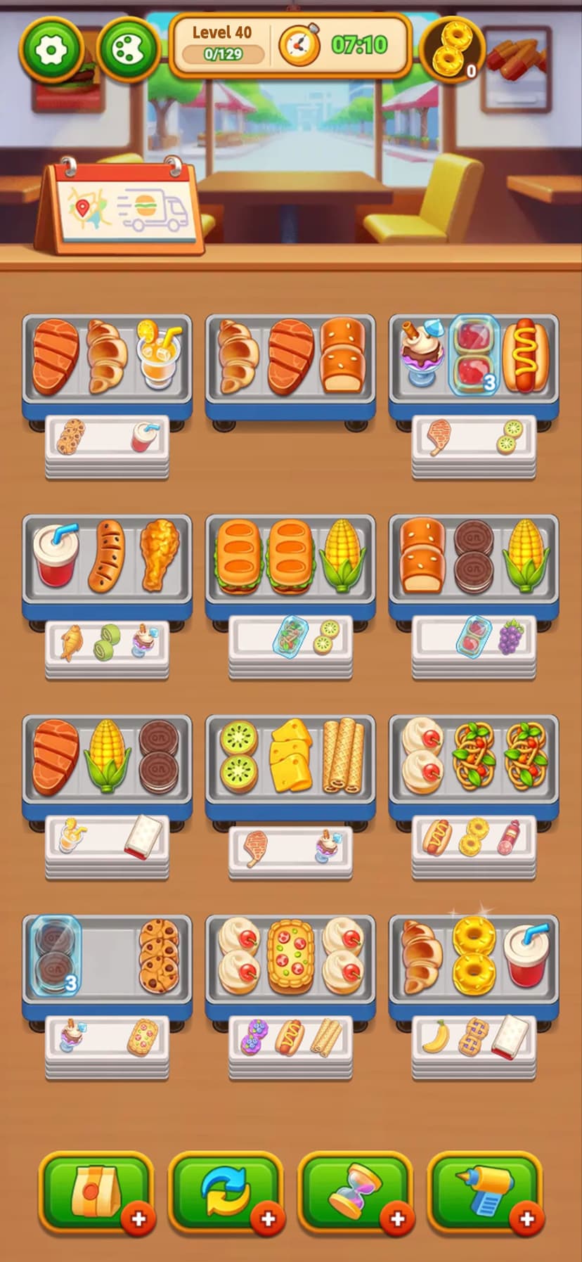 Grill Sort - Food Sorting Game screenshot 6 - screenshot