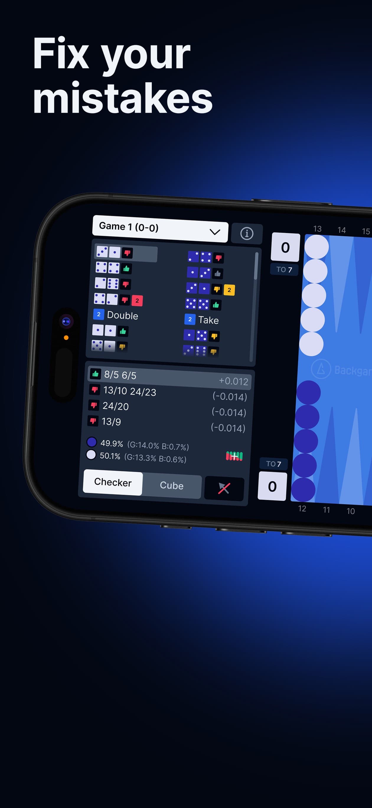 Backgammon - Play and Learn screenshot 6 - screenshot
