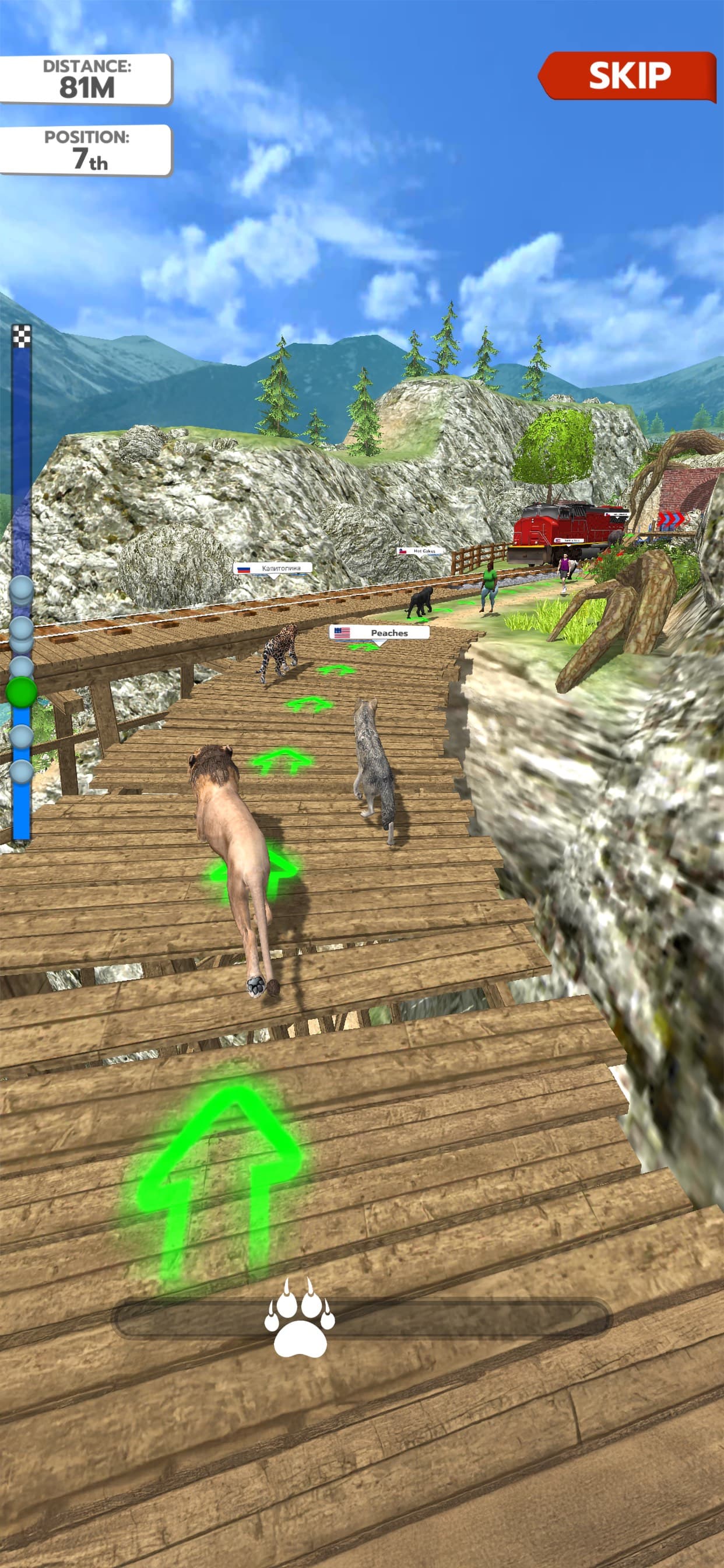 Animal Run: Wild Race screenshot 3 - screenshot