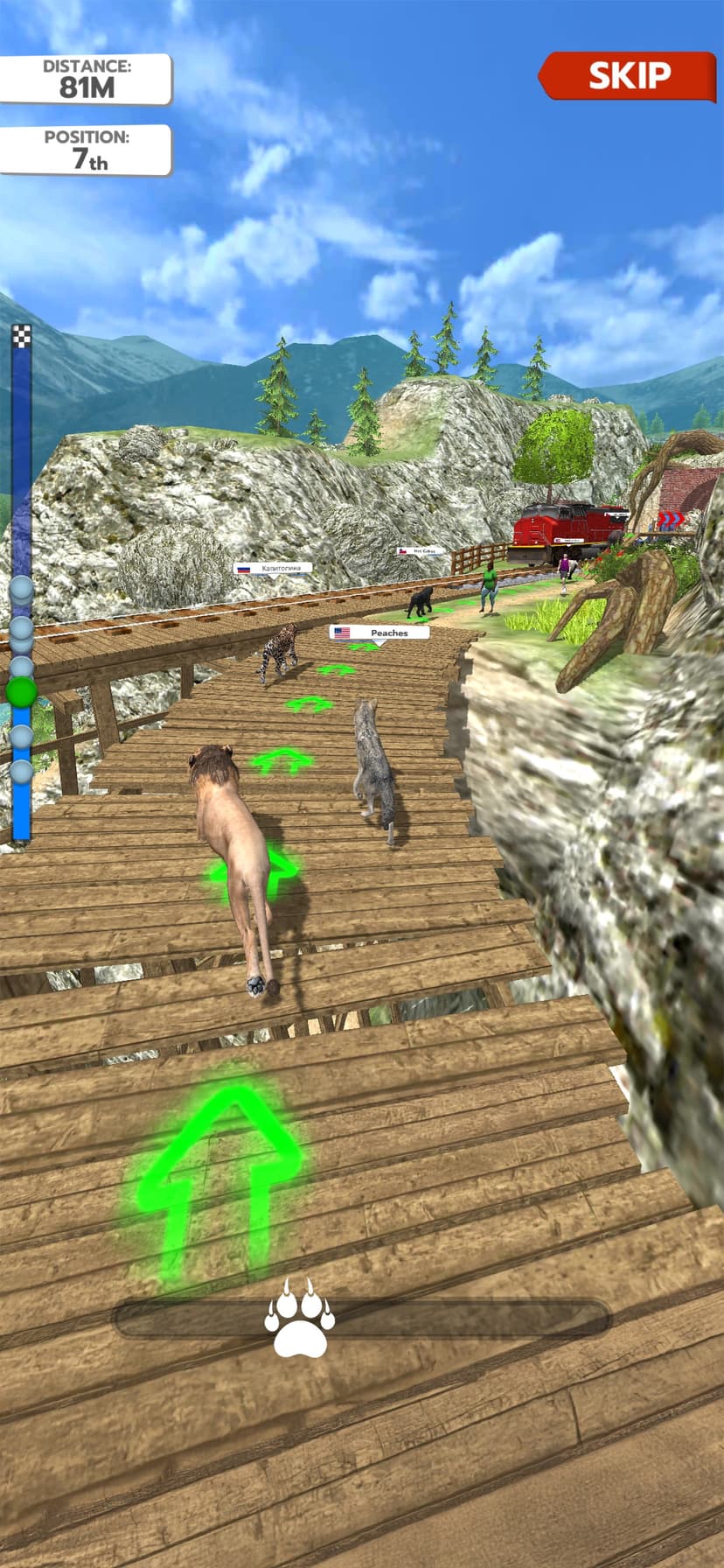 Animal Run: Wild Race screenshot 3 - screenshot