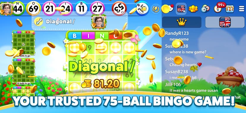 GamePoint Bingo Games of Bingo screenshot 1 - screenshot