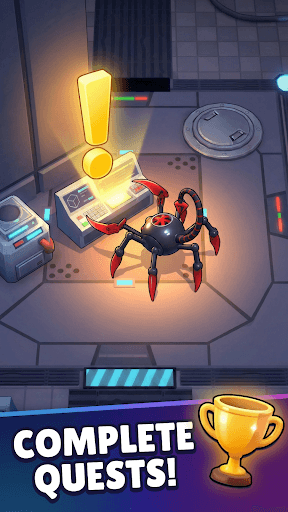 Robot Spider: Idle Invasion screenshot 4 - screenshot
