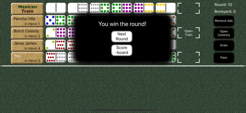 Mexican Train Dominoes screenshot 7 - screenshot