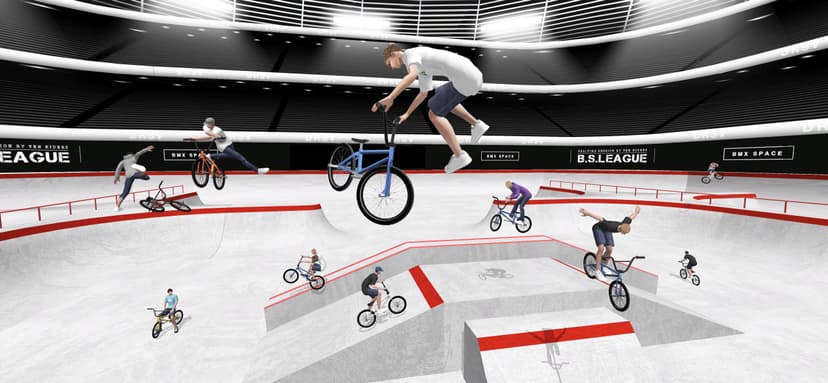 BMX Space screenshot 1 - screenshot