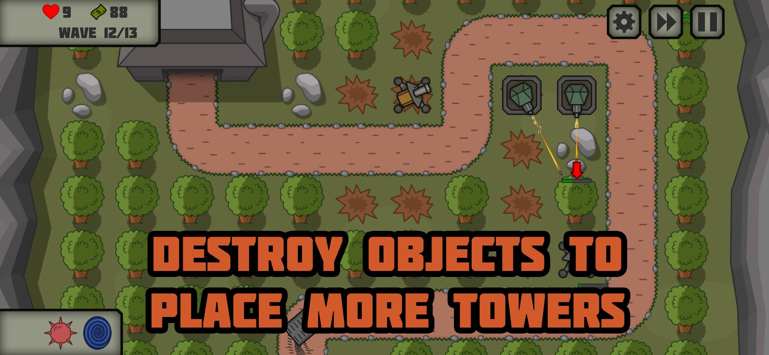 Tactical War: Tower Defense screenshot 5 - screenshot