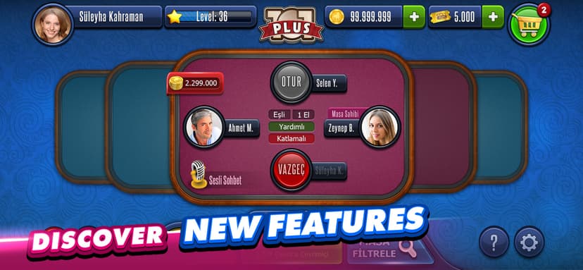 101 Okey Plus Rummy Board Game screenshot 3 - screenshot