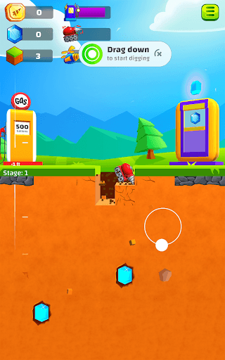 Ground Digger: Lava Hole Drill screenshot 9 - screenshot