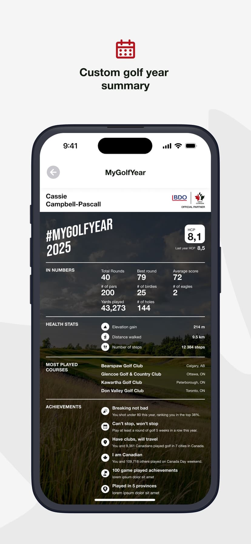 Golf Canada Mobile screenshot 10 - screenshot