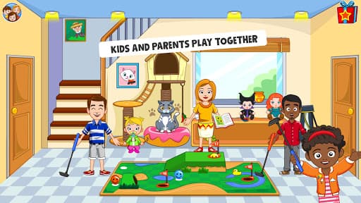 My Town - Friends House game screenshot 1 - screenshot