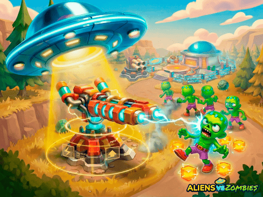 Aliens vs Zombies: Invasion screenshot 15 - screenshot
