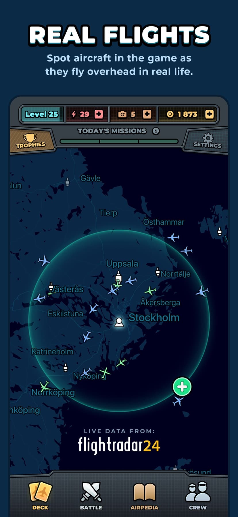 Skycards by Flightradar24 screenshot 1 - screenshot