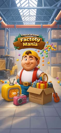 Match 3D Triple: Factory Mania screenshot 1 - screenshot