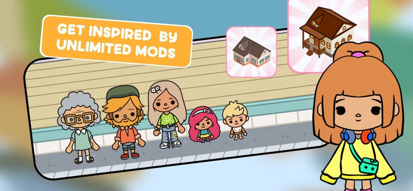 Family emoji Mods for toca screenshot 2 - screenshot