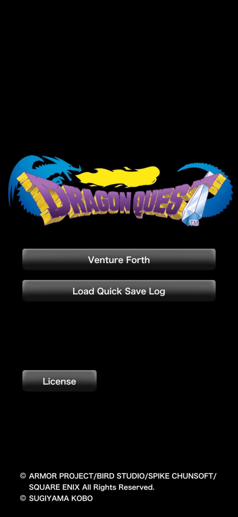 DRAGON QUEST screenshot 1 - screenshot