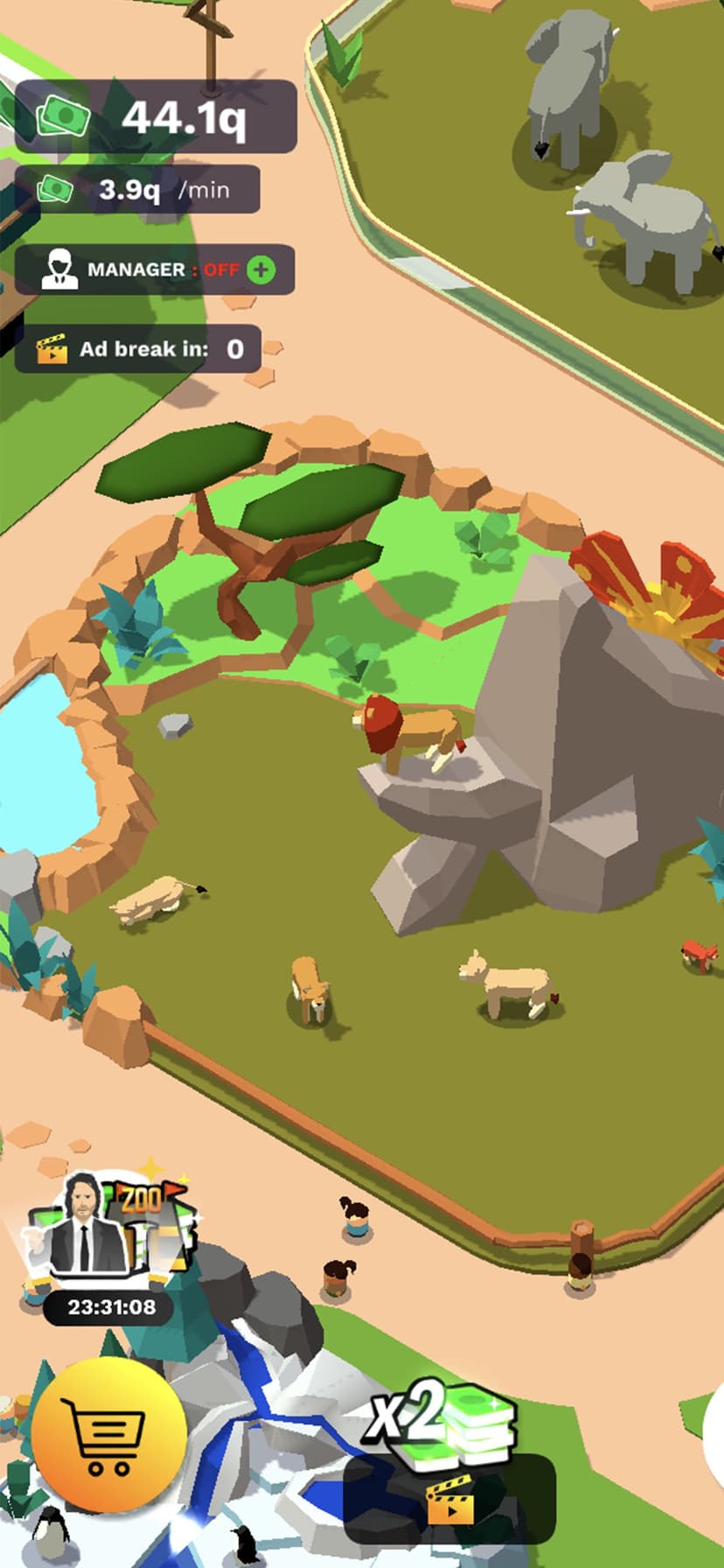 Idle Zoo Tycoon 3D screenshot 5 - screenshot