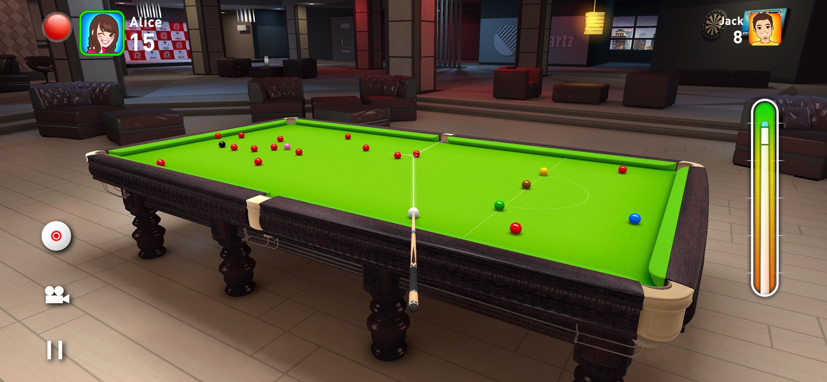 Real Snooker 3D screenshot 1 - screenshot