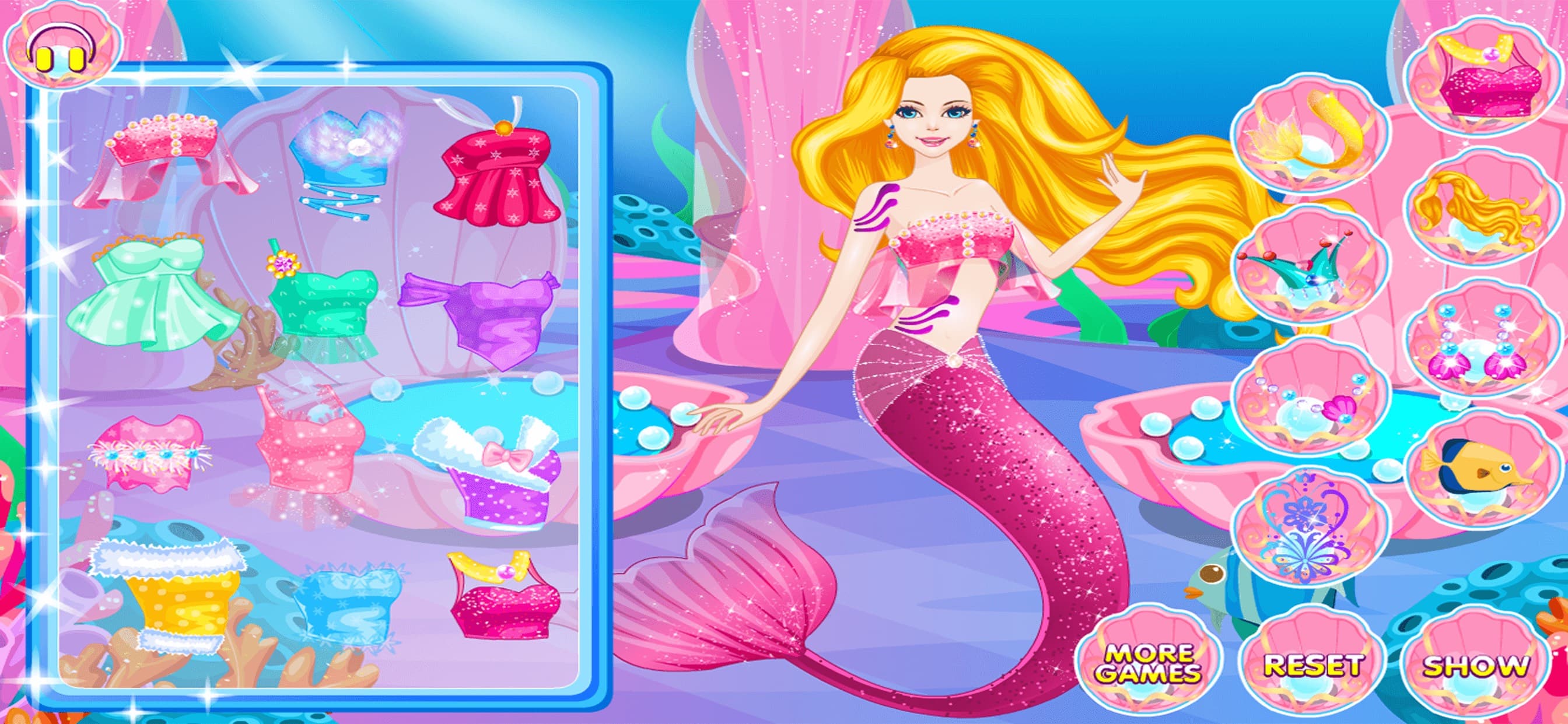 Mermaid Games, Dressing & Hair screenshot 8 - screenshot