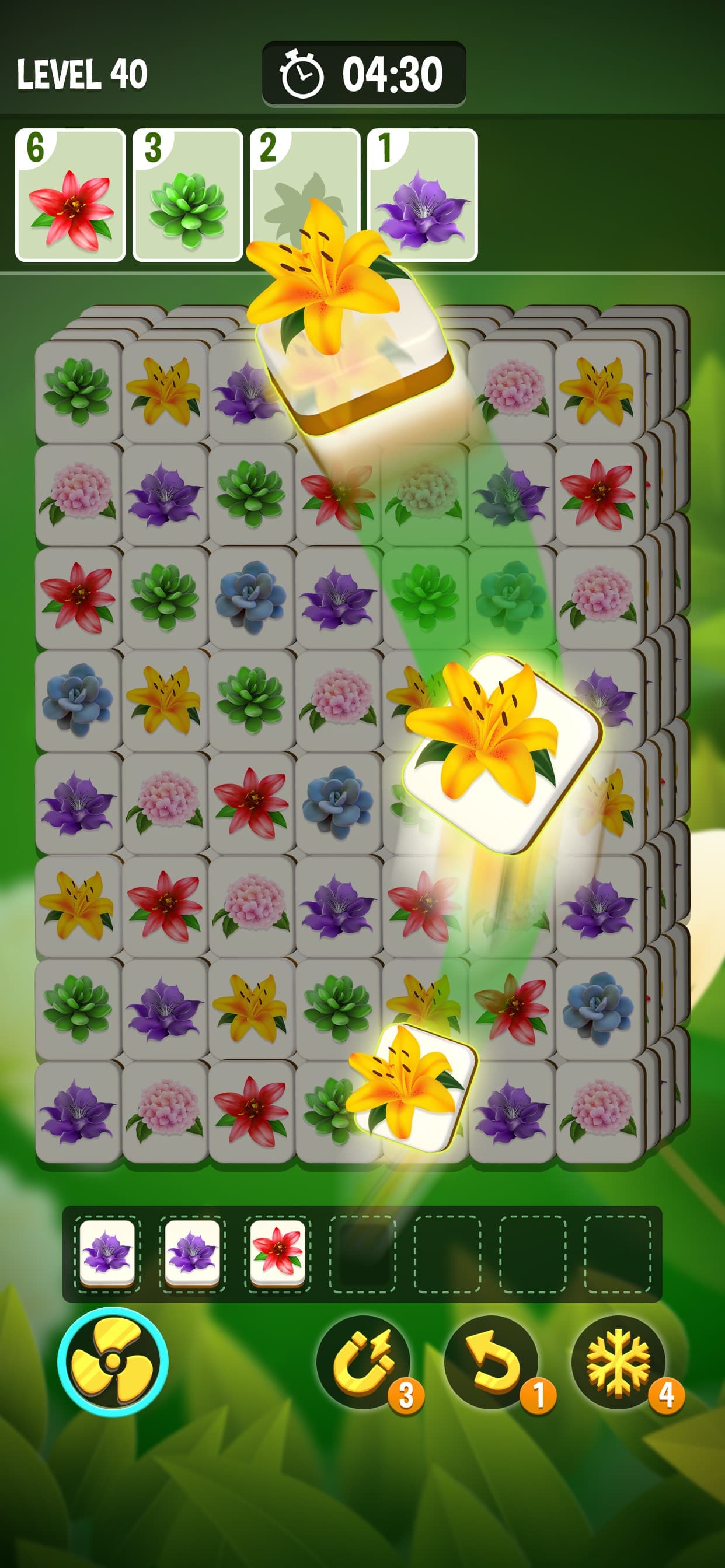 Blossom Triple: Find flowers screenshot 3 - screenshot