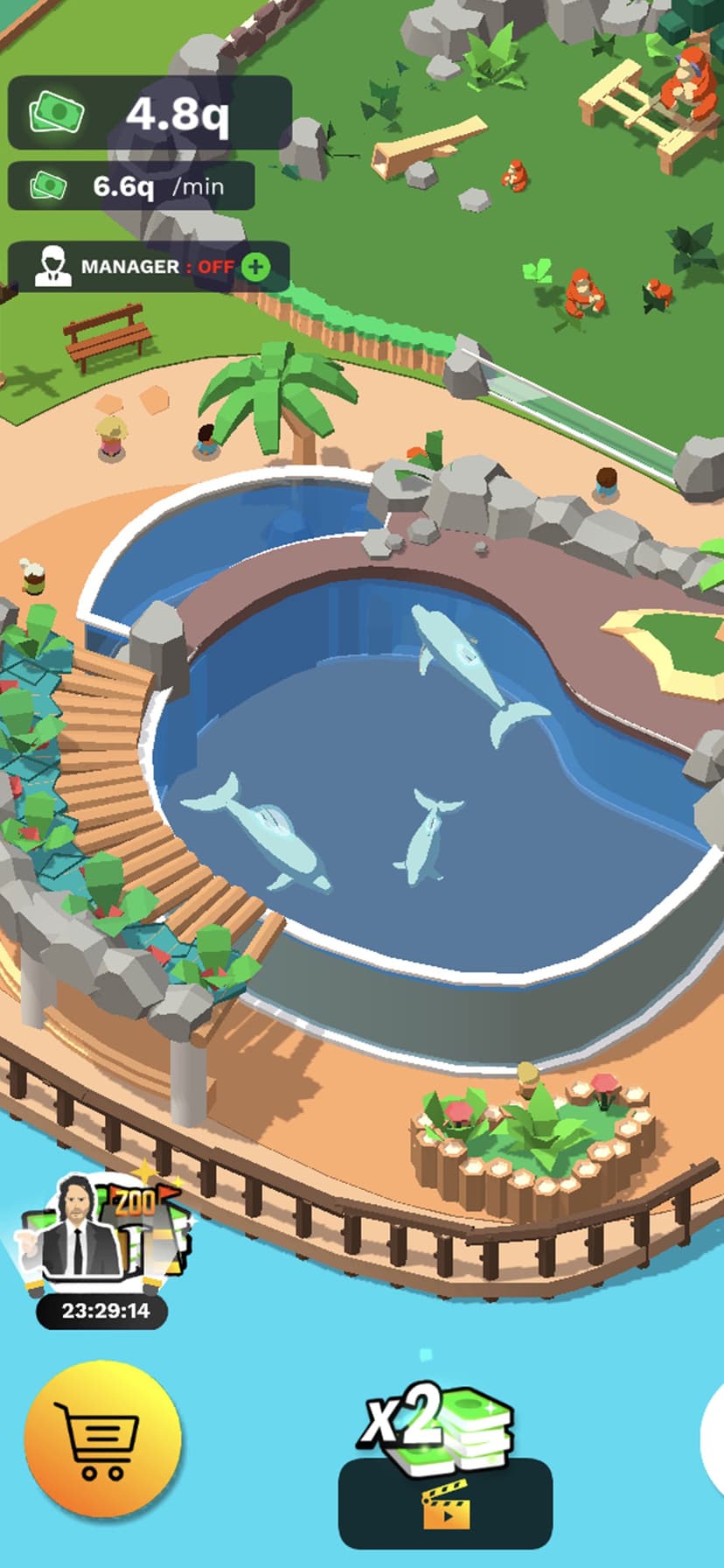 Idle Zoo Tycoon 3D screenshot 6 - screenshot