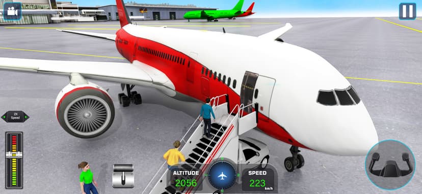 Airplane Flying Simulator 3D screenshot 4 - screenshot