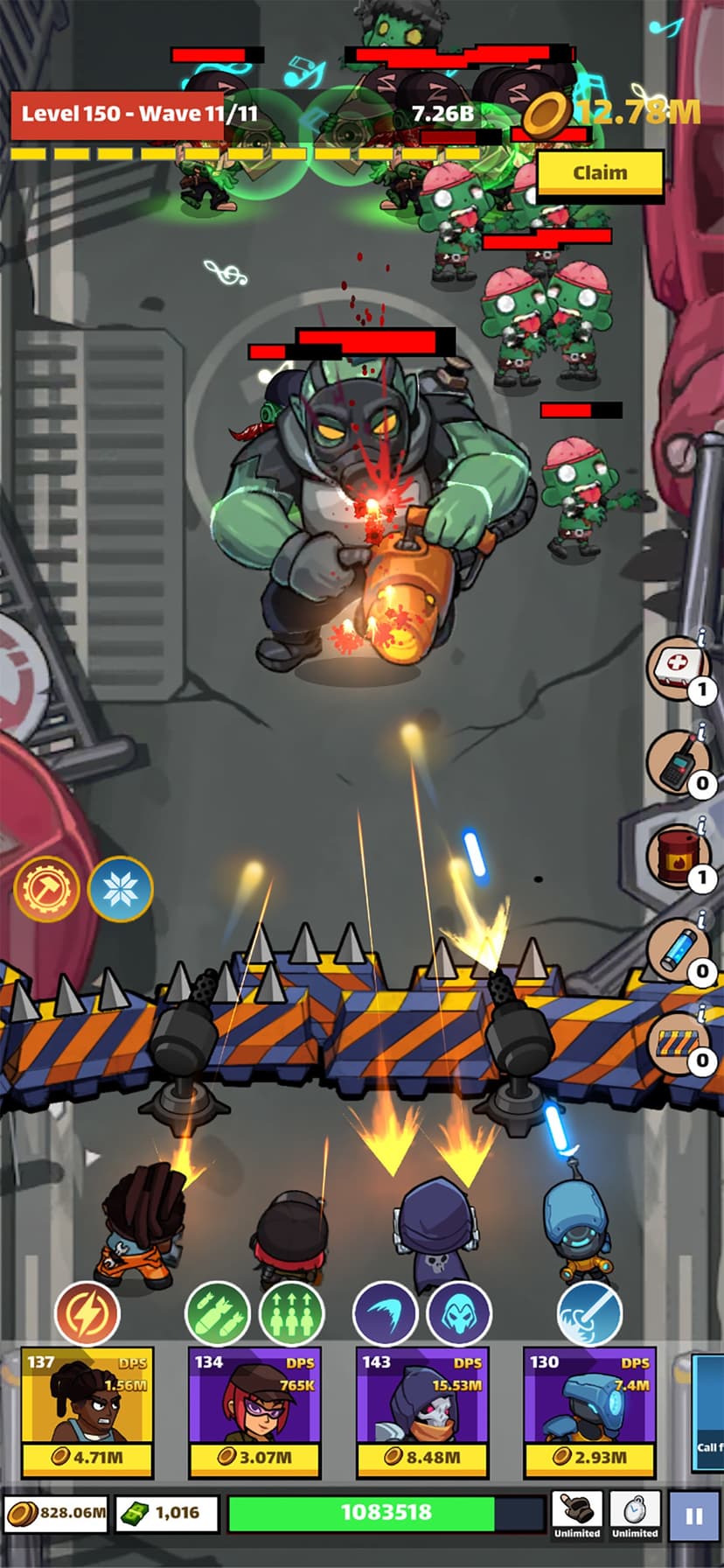 Zombie Idle Defense screenshot 4 - screenshot