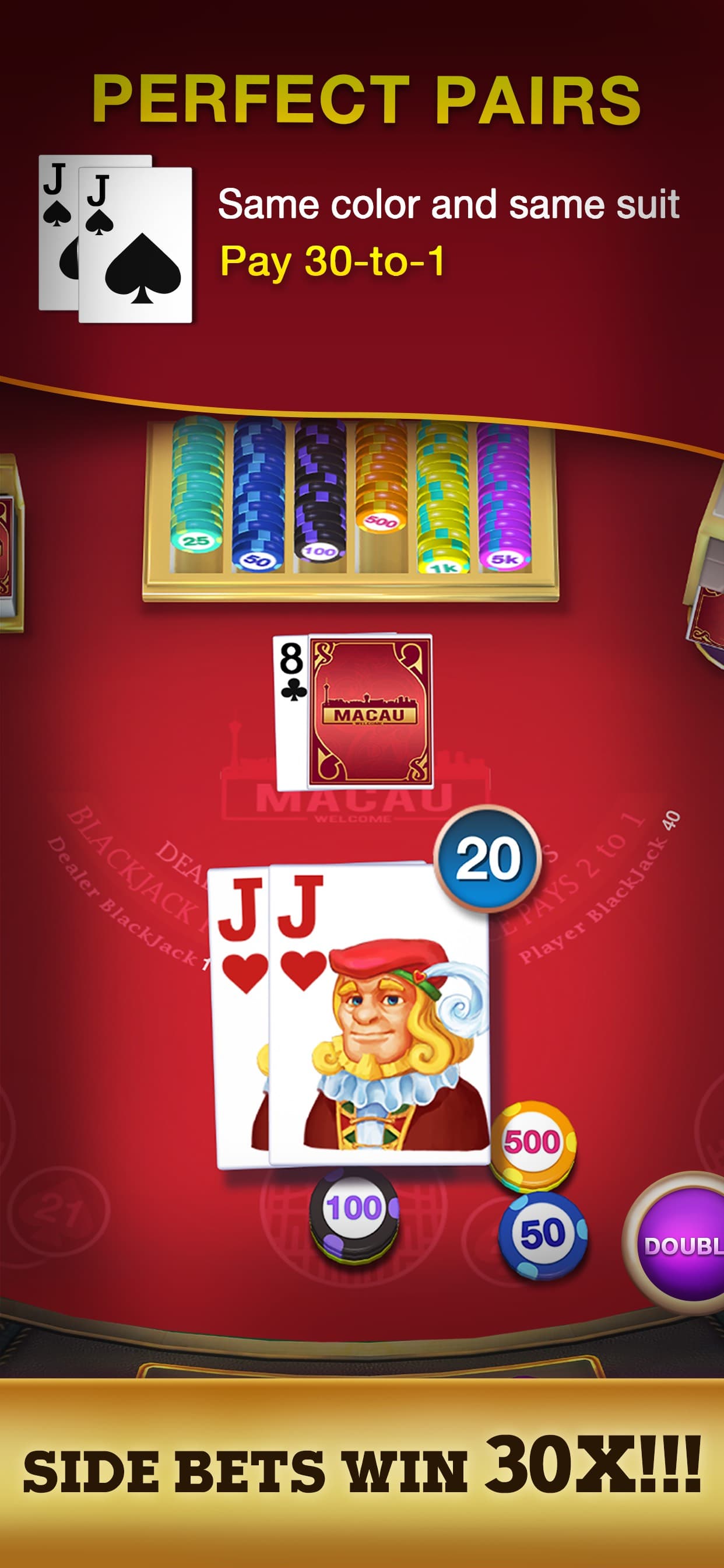 Blackjack 21: Casino Poker screenshot 3 - screenshot