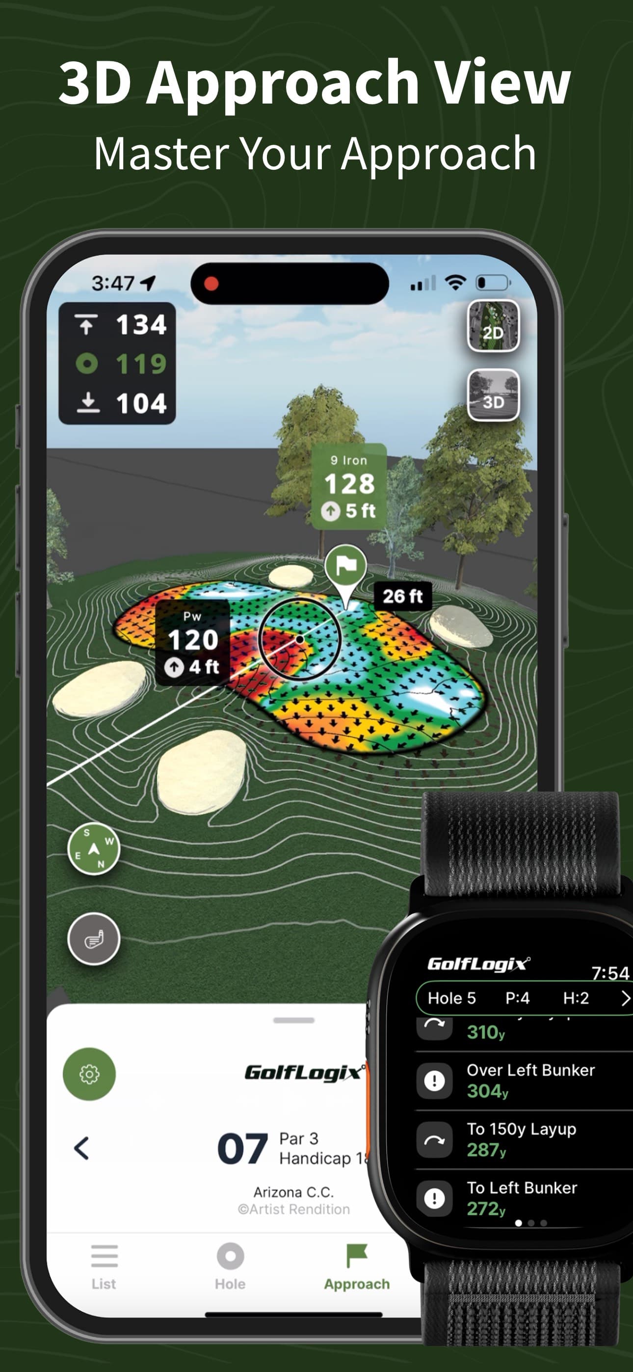 GolfLogix: 3D Golf Course GPS screenshot 6 - screenshot