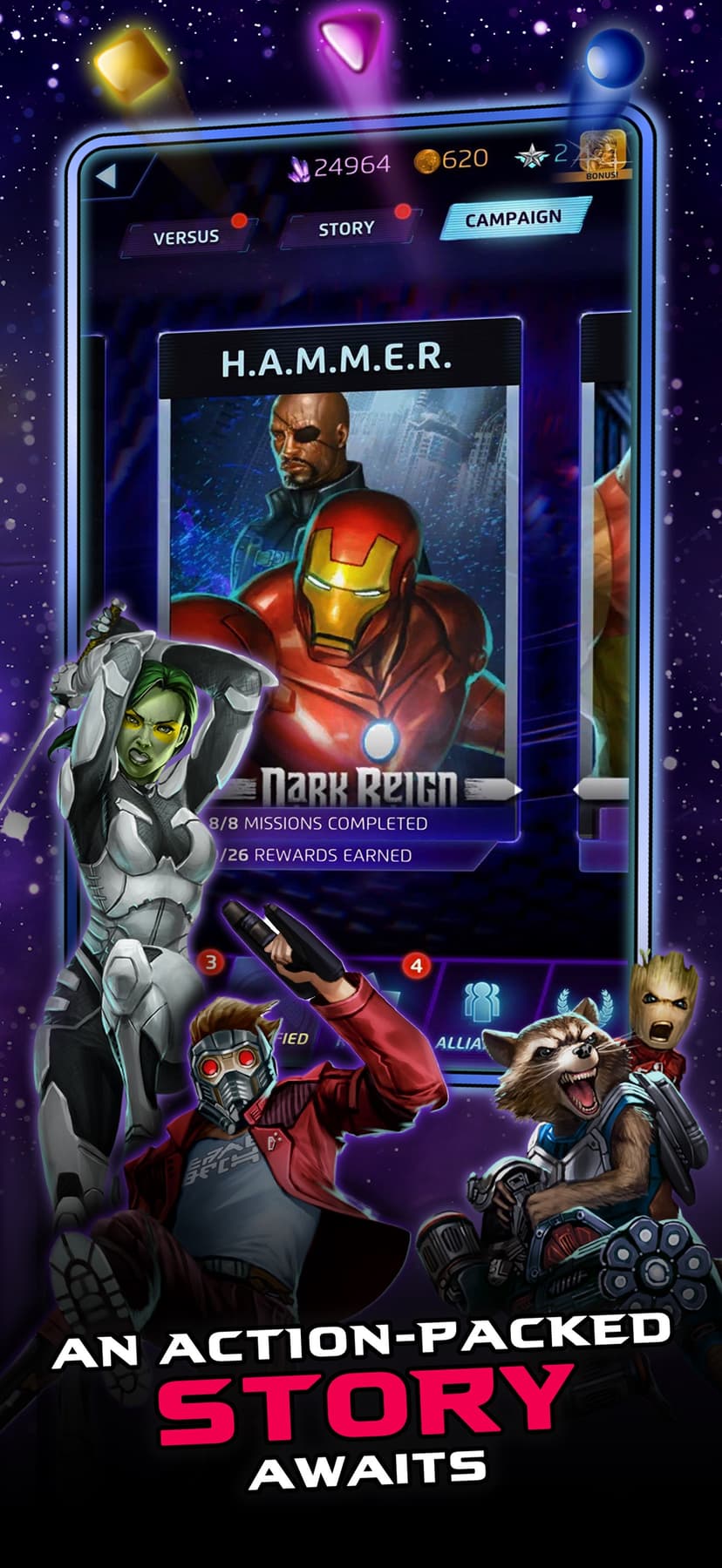 MARVEL Puzzle Quest: Hero RPG screenshot 4 - screenshot