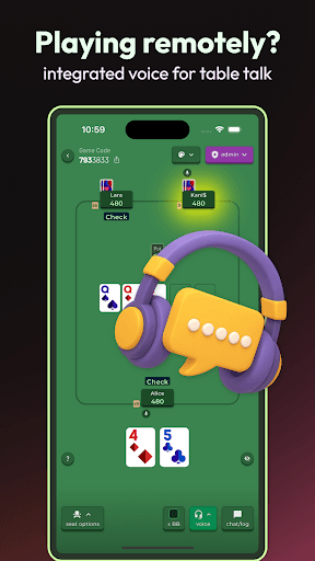 Poker 4 Friends: Chips of Fury screenshot 5 - screenshot