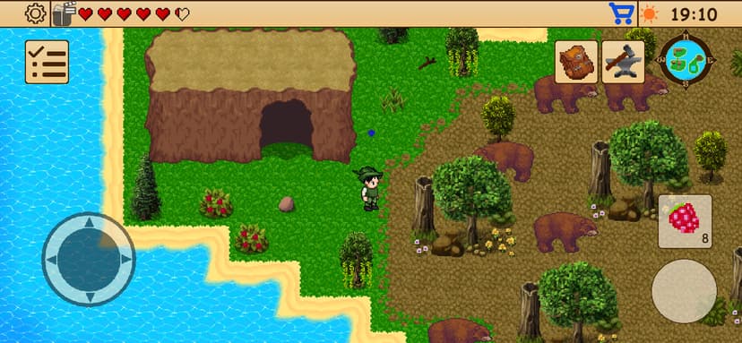 Survival RPG 1: Lost Treasure screenshot 1 - screenshot