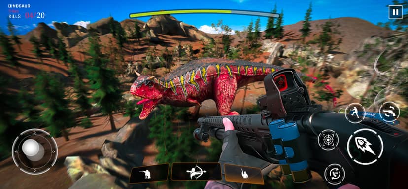 Dino Hunter - dinosaur games screenshot 8 - screenshot