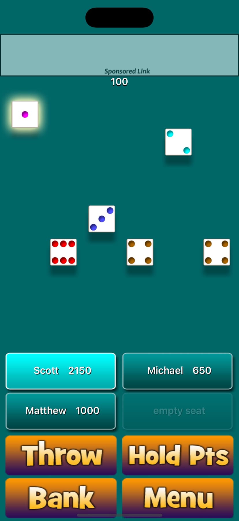 Original Farkle screenshot 3 - screenshot