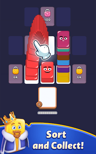 Shuffle Kings－card sort color screenshot 8 - screenshot