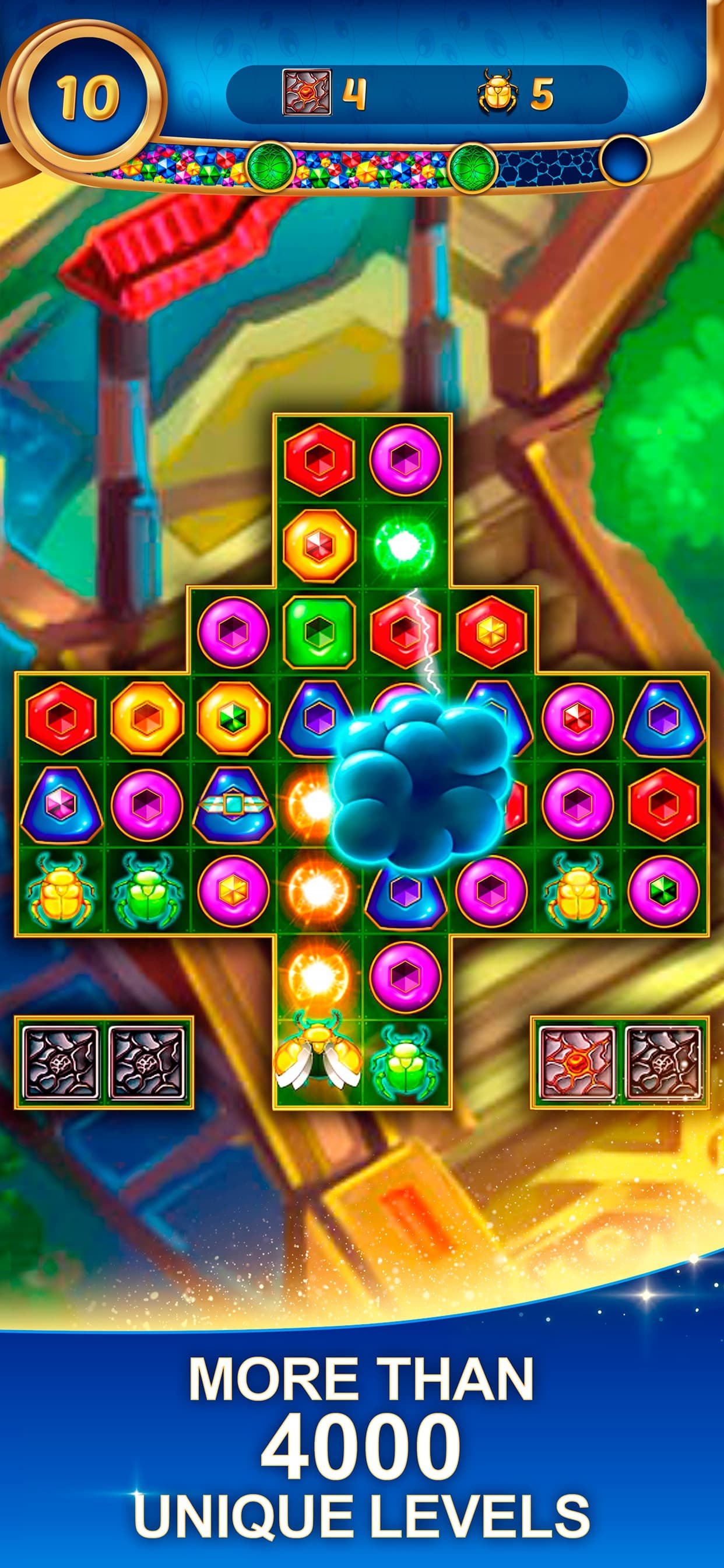 Lost Jewels - Match 3 Puzzle screenshot 2 - screenshot