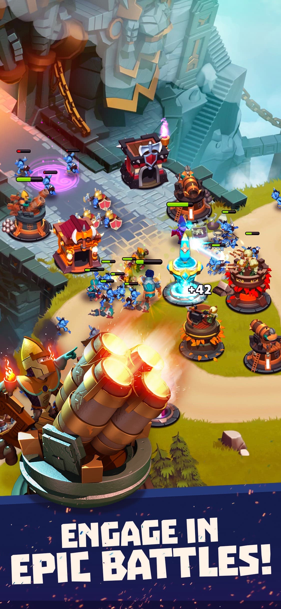 Castle Creeps TD screenshot 1 - screenshot
