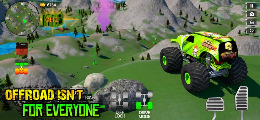 Monster Truck - 4x4,Stunt,Race screenshot 6 - screenshot