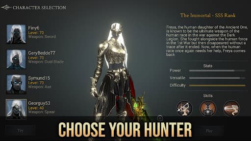 Shadow Hunter: Offline Premium screenshot 2 - screenshot