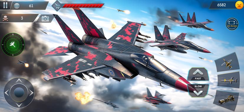 Airplane War Fighter Jet Games screenshot 4 - screenshot