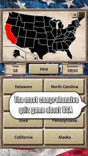 USA Geography - Quiz Game screenshot 9 - screenshot