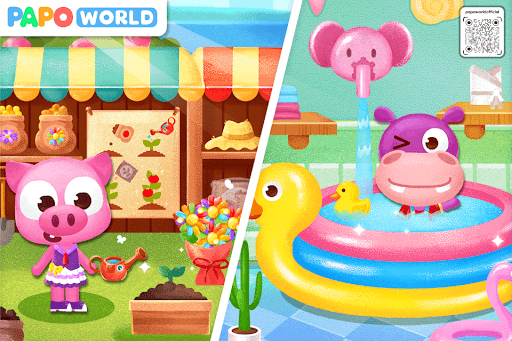 Papo Town Kids Preschool Game screenshot 4 - screenshot