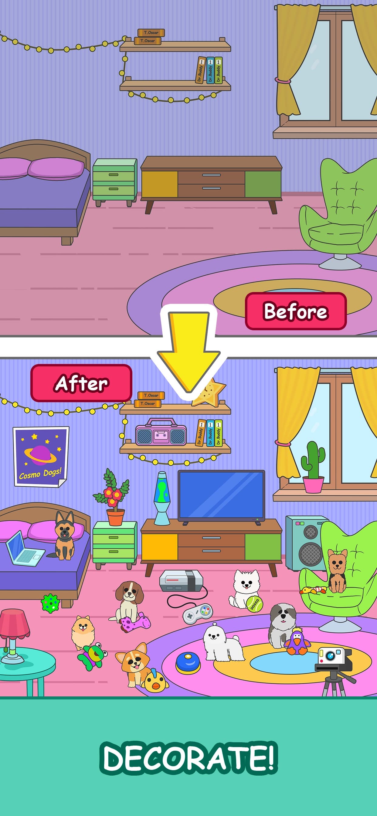 Merge Puppies: Pet Rescue Game screenshot 2 - screenshot