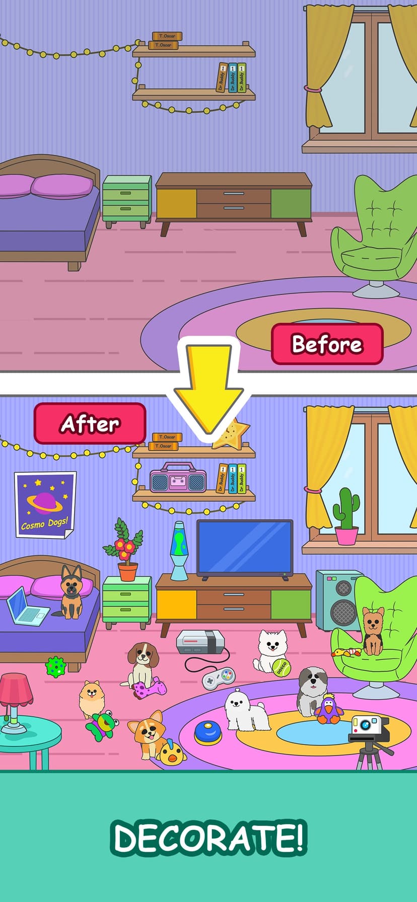 Merge Puppies: Pet Rescue Game screenshot 2 - screenshot